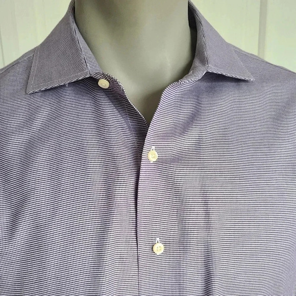 BROOKS BROTHERS Regular fit  Regent Purple Shirt - Picture 3 of 9